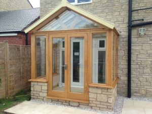 Cheltenham oak framed conservatory