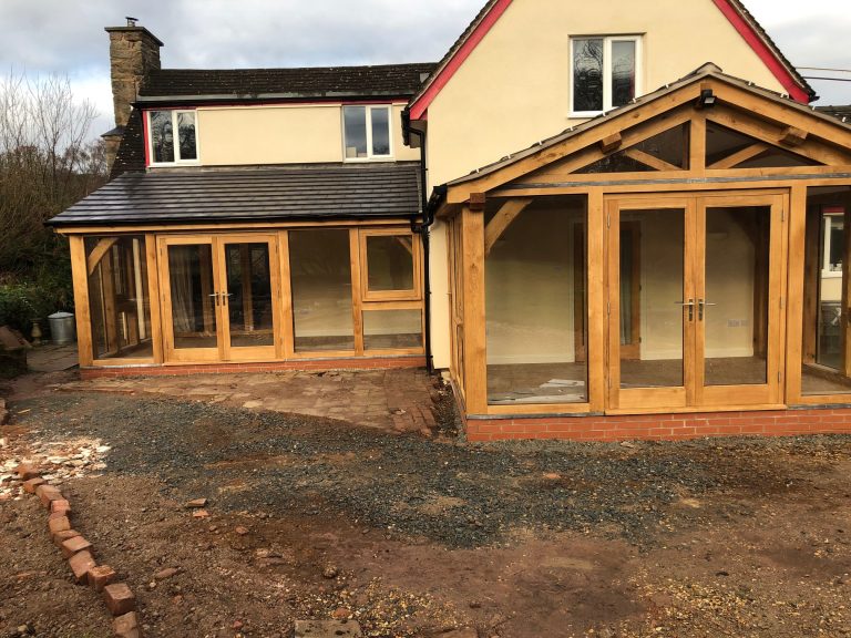 oak framed extensions hereford Wye Oak